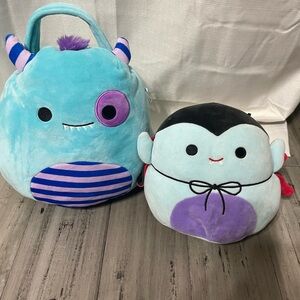 Halloween squishmellows monster squishmellow Halloween basket Dracula squish